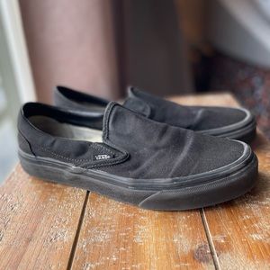 All Black Vans